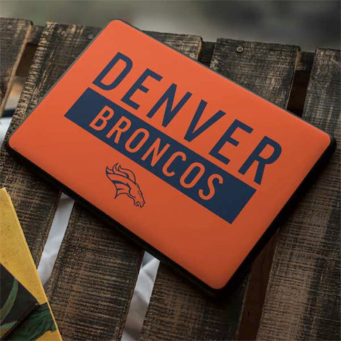 NFL Denver Broncos Orange Performance Series Google Pixelbook Go Skin